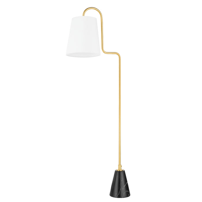 Mitzi - HL539401-AGB - One Light Floor Lamp - Jaimee - Aged Brass