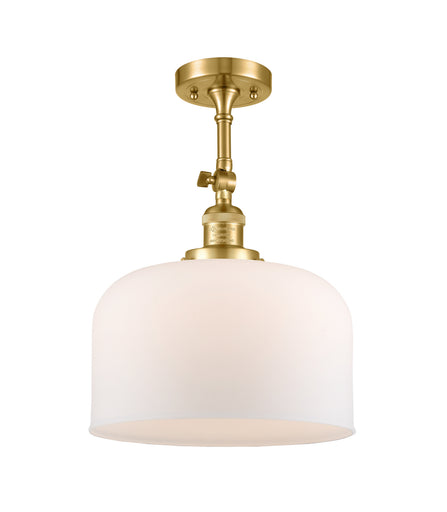 One Light Semi-Flush Mount