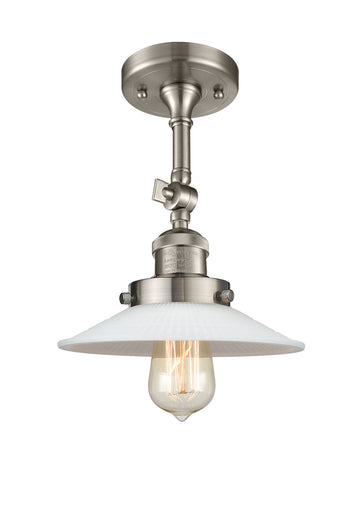 One Light Semi-Flush Mount