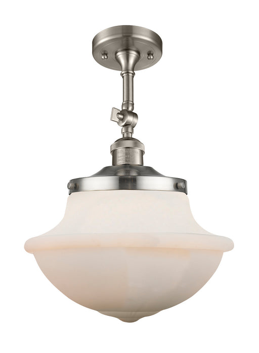 Innovations - 201F-SN-G541 - One Light Semi-Flush Mount - Franklin Restoration - Brushed Satin Nickel