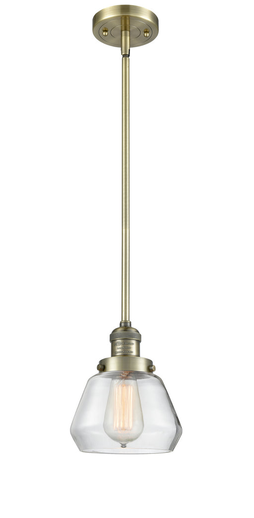 Innovations - 201S-AB-G172-LED - LED Mini Pendant - Franklin Restoration - Antique Brass