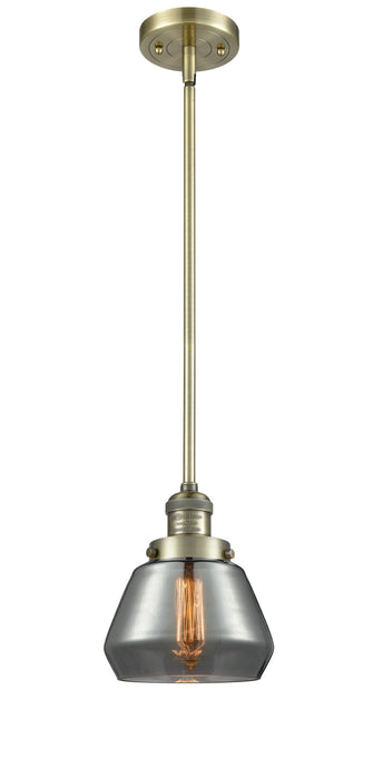 Innovations - 201S-AB-G173-LED - LED Mini Pendant - Franklin Restoration - Antique Brass