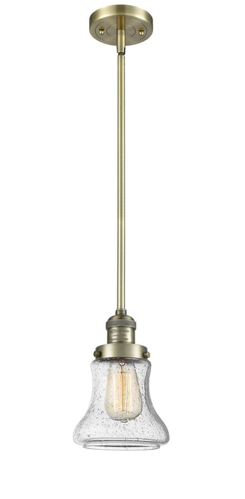 Innovations - 201S-AB-G194-LED - LED Mini Pendant - Franklin Restoration - Antique Brass