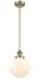 Innovations - 201S-AB-G201-8-LED - LED Mini Pendant - Franklin Restoration - Antique Brass