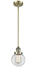 Innovations - 201S-AB-G202-6-LED - LED Mini Pendant - Franklin Restoration - Antique Brass