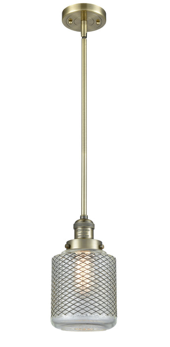 Innovations - 201S-AB-G262-LED - LED Mini Pendant - Franklin Restoration - Antique Brass