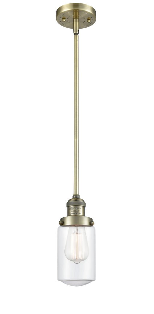 Innovations - 201S-AB-G312-LED - LED Mini Pendant - Franklin Restoration - Antique Brass