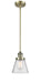 Innovations - 201S-AB-G64-LED - LED Mini Pendant - Franklin Restoration - Antique Brass