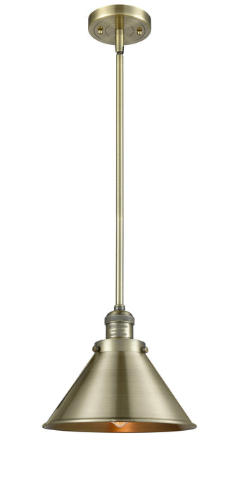 Innovations - 201S-AB-M10-AB - One Light Mini Pendant - Franklin Restoration - Antique Brass