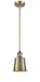 Innovations - 201S-AB-M9-AB - One Light Mini Pendant - Franklin Restoration - Antique Brass