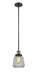 Innovations - 201S-BAB-G142-LED - LED Mini Pendant - Franklin Restoration - Black Antique Brass