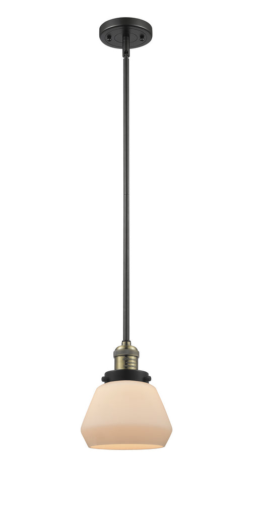 Innovations - 201S-BAB-G171 - One Light Mini Pendant - Franklin Restoration - Black Antique Brass