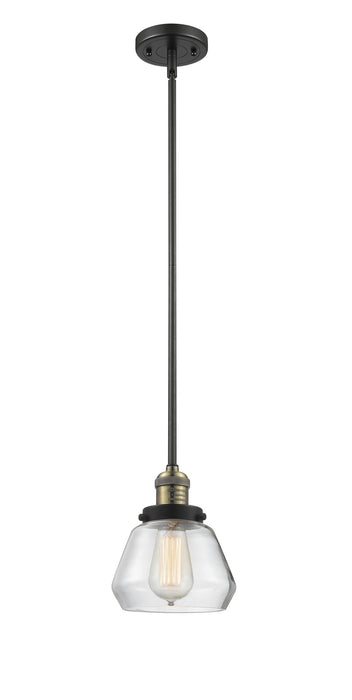 Innovations - 201S-BAB-G172-LED - LED Mini Pendant - Franklin Restoration - Black Antique Brass