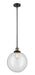 Innovations - 201S-BAB-G202-12 - One Light Mini Pendant - Franklin Restoration - Black Antique Brass