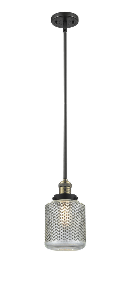 Innovations - 201S-BAB-G262-LED - LED Mini Pendant - Franklin Restoration - Black Antique Brass