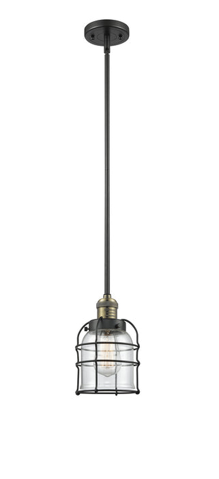 Innovations - 201S-BAB-G52-CE-LED - LED Mini Pendant - Franklin Restoration - Black Antique Brass