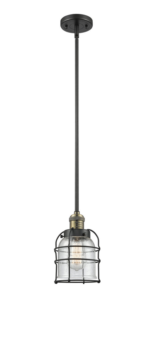 Innovations - 201S-BAB-G54-CE-LED - LED Mini Pendant - Franklin Restoration - Black Antique Brass