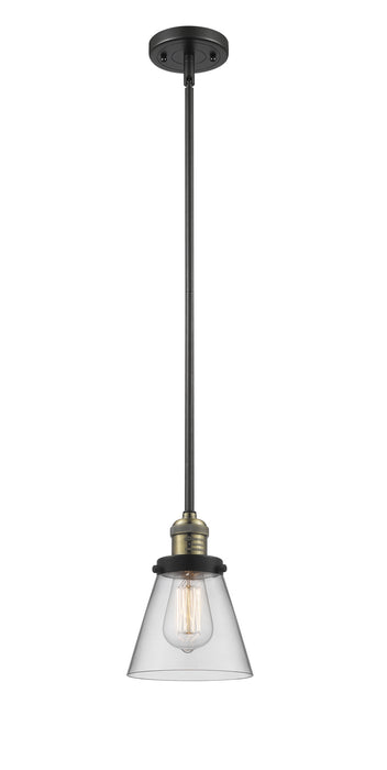 Innovations - 201S-BAB-G62-LED - LED Mini Pendant - Franklin Restoration - Black Antique Brass