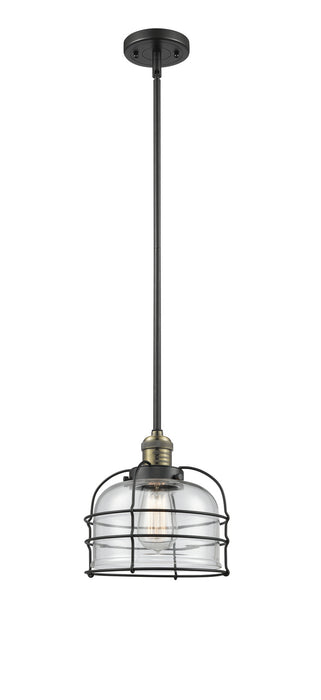 Innovations - 201S-BAB-G72-CE-LED - LED Mini Pendant - Franklin Restoration - Black Antique Brass