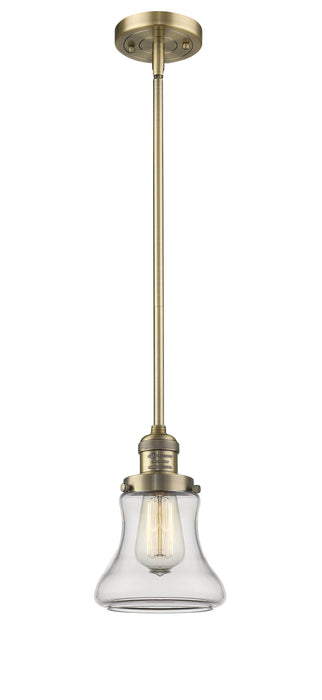 Innovations - 201S-BB-G192-LED - LED Mini Pendant - Franklin Restoration - Brushed Brass