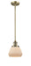 Innovations - 201S-BB-G171-LED - LED Mini Pendant - Franklin Restoration - Brushed Brass