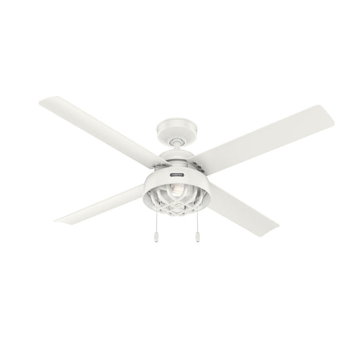 Hunter - 51732 - 52``Ceiling Fan - Spring Mill - Fresh White