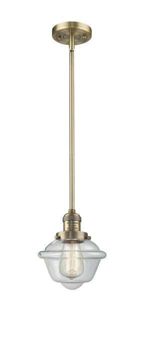 Innovations - 201S-BB-G532-LED - LED Mini Pendant - Franklin Restoration - Brushed Brass