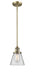 Innovations - 201S-BB-G62-LED - LED Mini Pendant - Franklin Restoration - Brushed Brass