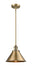 Innovations - 201S-BB-M10-BB - One Light Mini Pendant - Franklin Restoration - Brushed Brass