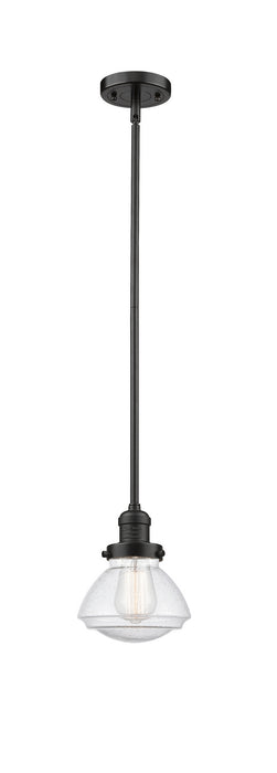 Innovations - 201S-OB-G324 - One Light Mini Pendant - Franklin Restoration - Oil Rubbed Bronze