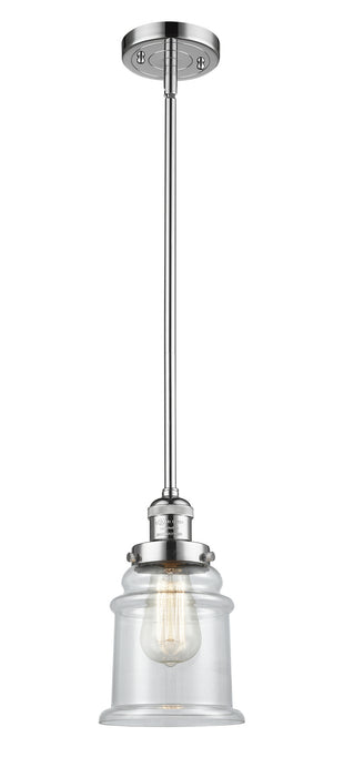 Innovations - 201S-PC-G182 - One Light Mini Pendant - Franklin Restoration - Polished Chrome