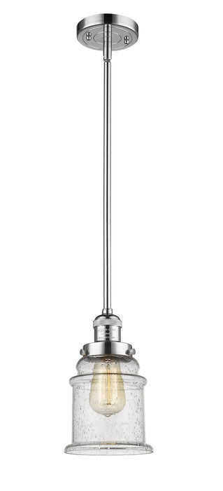 Innovations - 201S-PC-G184 - One Light Mini Pendant - Franklin Restoration - Polished Chrome