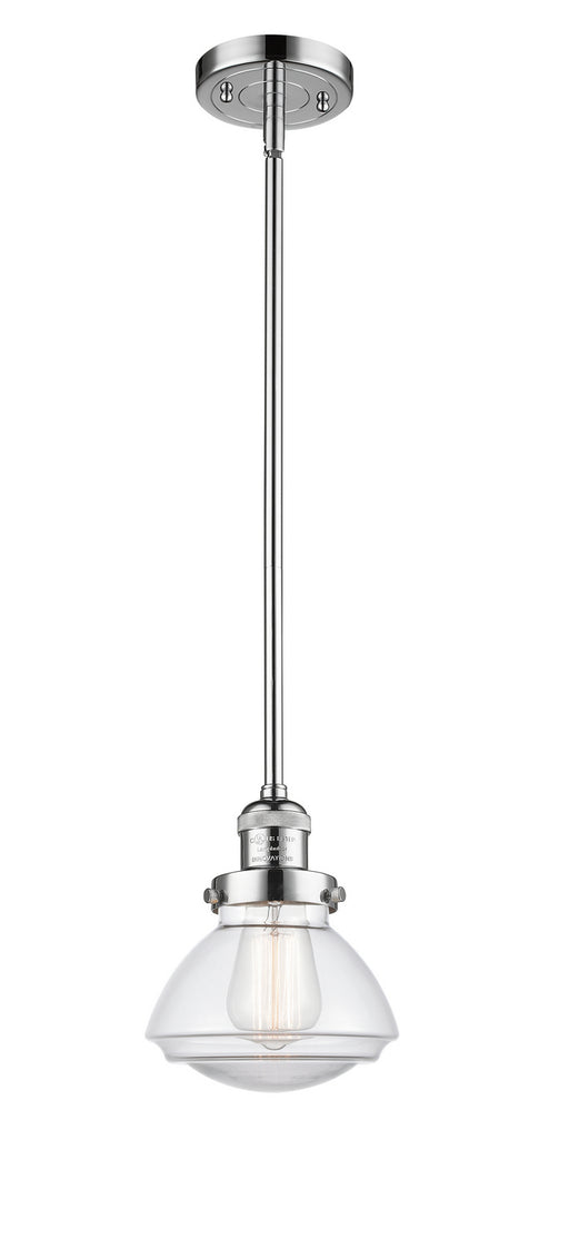 Innovations - 201S-PC-G322 - One Light Mini Pendant - Franklin Restoration - Polished Chrome