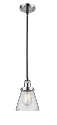 Franklin Restoration One Light Mini Pendant Polished Chrome