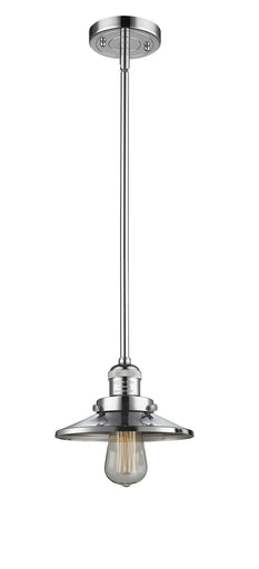 Franklin Restoration One Light Mini Pendant Polished Chrome
