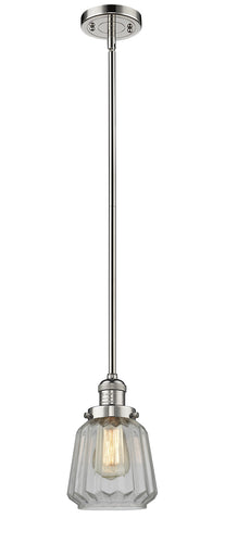 Franklin Restoration LED Mini Pendant Polished Nickel