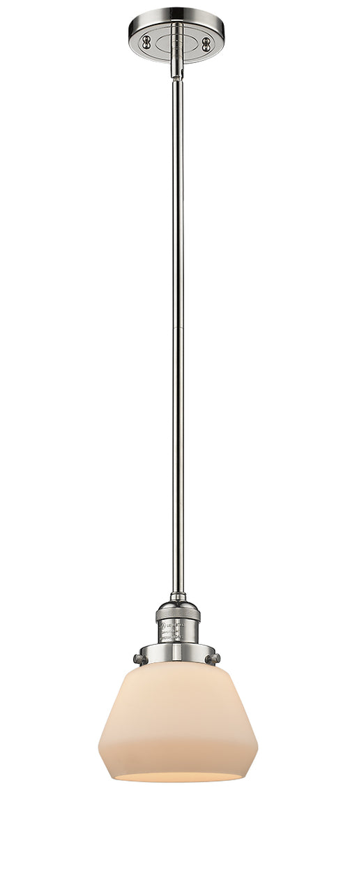 Innovations - 201S-PN-G171-LED - LED Mini Pendant - Franklin Restoration - Polished Nickel