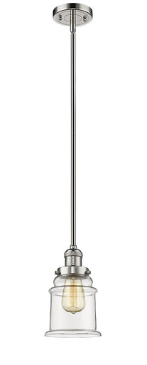 Franklin Restoration LED Mini Pendant Polished Nickel