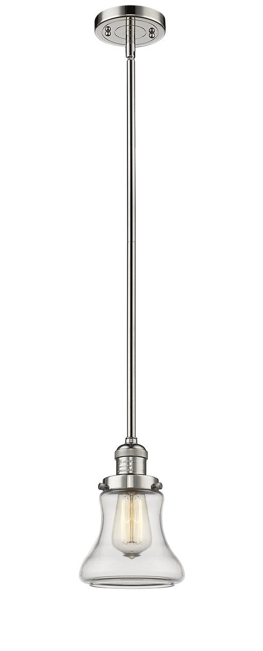 Innovations - 201S-PN-G192-LED - LED Mini Pendant - Franklin Restoration - Polished Nickel