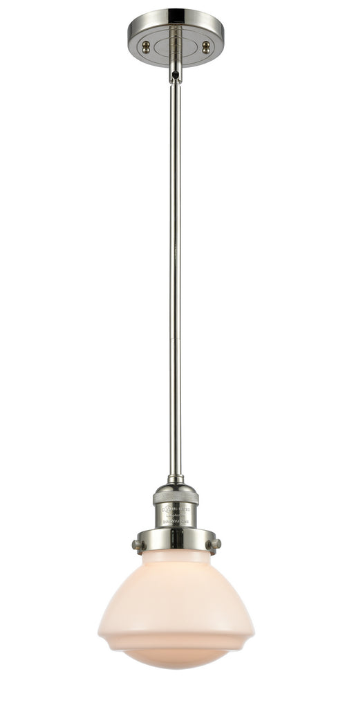 Innovations - 201S-PN-G321 - One Light Mini Pendant - Franklin Restoration - Polished Nickel