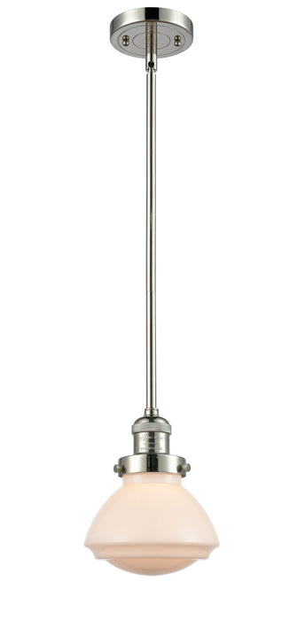 Innovations - 201S-PN-G321-LED - LED Mini Pendant - Franklin Restoration - Polished Nickel