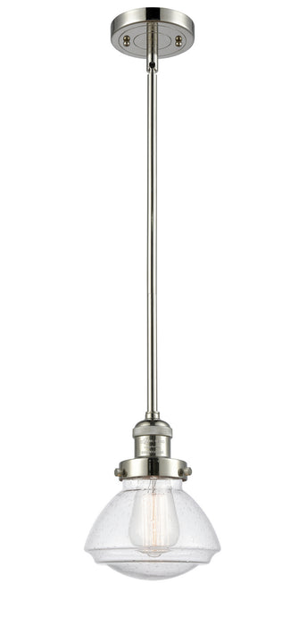 Innovations - 201S-PN-G324-LED - LED Mini Pendant - Franklin Restoration - Polished Nickel