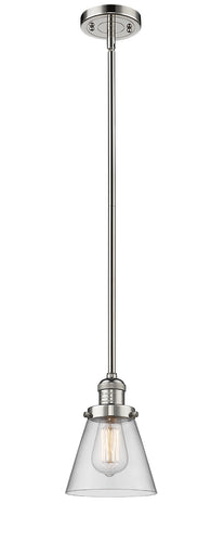 Franklin Restoration LED Mini Pendant Polished Nickel
