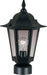 Maxim - 3001CLBK - One Light Outdoor Pole/Post Lantern - Builder Cast - Black