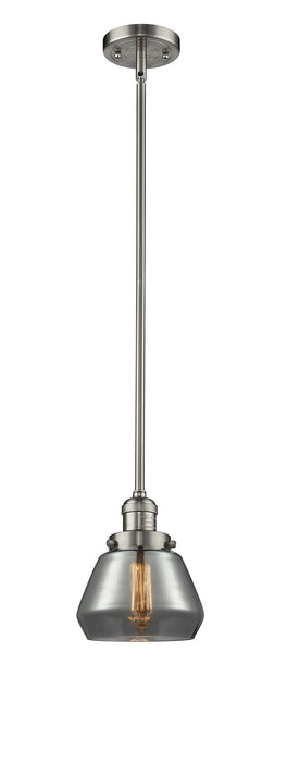 Innovations - 201S-SN-G173-LED - LED Mini Pendant - Franklin Restoration - Brushed Satin Nickel