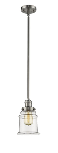Franklin Restoration LED Mini Pendant Brushed Satin Nickel