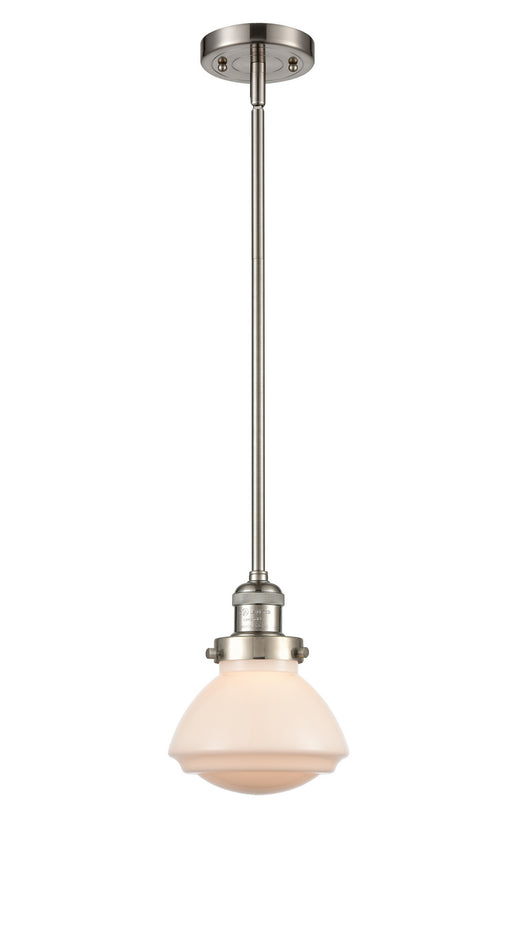 Innovations - 201S-SN-G321 - One Light Mini Pendant - Franklin Restoration - Brushed Satin Nickel