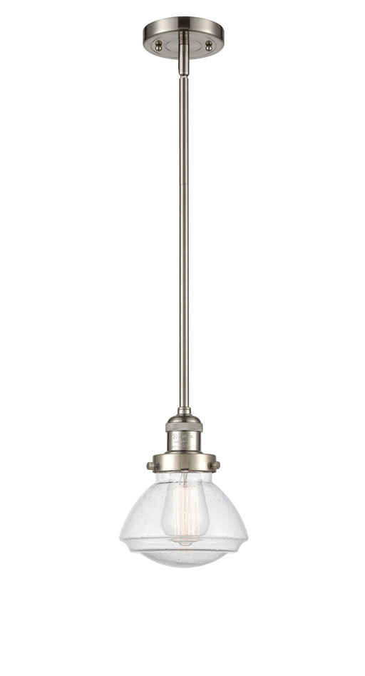 Innovations - 201S-SN-G324 - One Light Mini Pendant - Franklin Restoration - Brushed Satin Nickel