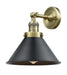 Innovations - 203-AB-M10-BK-LED - LED Wall Sconce - Franklin Restoration - Antique Brass