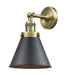 Innovations - 203-AB-M13-BK - One Light Wall Sconce - Franklin Restoration - Antique Brass